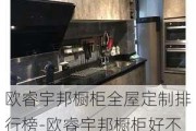 歐睿宇邦櫥柜全屋定制排行榜-歐睿宇邦櫥柜好不好