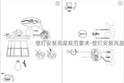 壁燈安裝高度規(guī)范要求-壁燈安裝高度