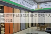 裝修材料品牌效果圖-裝修材料大全品牌