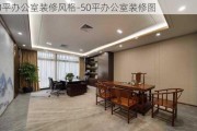 50平辦公室裝修風格-50平辦公室裝修圖