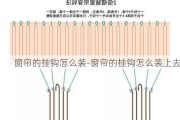 窗簾的掛鉤怎么裝-窗簾的掛鉤怎么裝上去