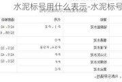 水泥標號用什么表示-水泥標號表示方法