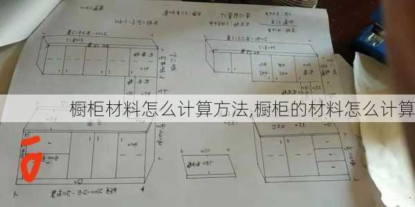 櫥柜材料怎么計(jì)算方法,櫥柜的材料怎么計(jì)算