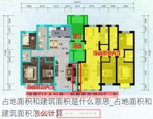 占地面積和建筑面積是什么意思_占地面積和建筑面積怎么計算