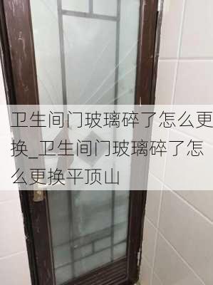 衛(wèi)生間門玻璃碎了怎么更換_衛(wèi)生間門玻璃碎了怎么更換平頂山