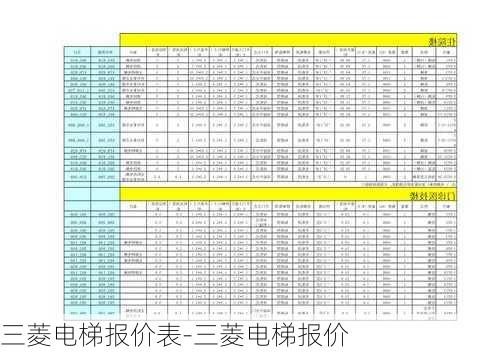 三菱電梯報價表-三菱電梯報價