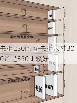 書柜230mm-書柜尺寸300還是350比較好