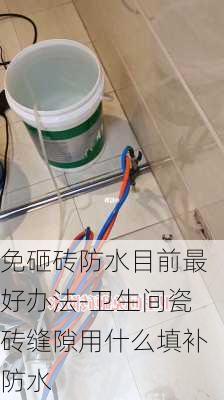 免砸磚防水目前最好辦法-衛(wèi)生間瓷磚縫隙用什么填補防水