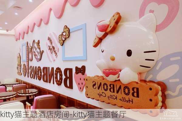 kitty貓主題酒店房間-kitty貓主題餐廳