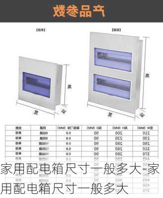 家用配電箱尺寸一般多大-家用配電箱尺寸一般多大
