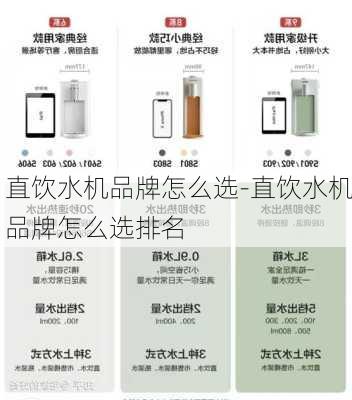 直飲水機(jī)品牌怎么選-直飲水機(jī)品牌怎么選排名