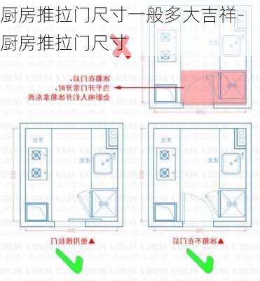 廚房推拉門尺寸一般多大吉祥-廚房推拉門尺寸