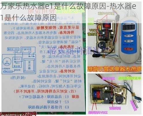 萬家樂熱水器e1是什么故障原因-熱水器e1是什么故障原因