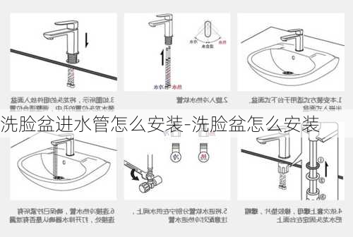 洗臉盆進(jìn)水管怎么安裝-洗臉盆怎么安裝