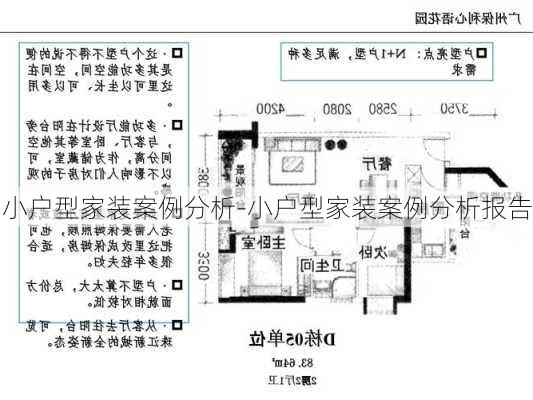 小戶型家裝案例分析-小戶型家裝案例分析報告