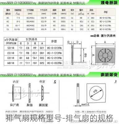 排氣扇規(guī)格型號(hào)-排氣扇的規(guī)格