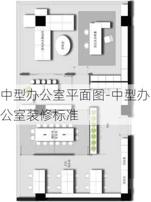 中型辦公室平面圖-中型辦公室裝修標準