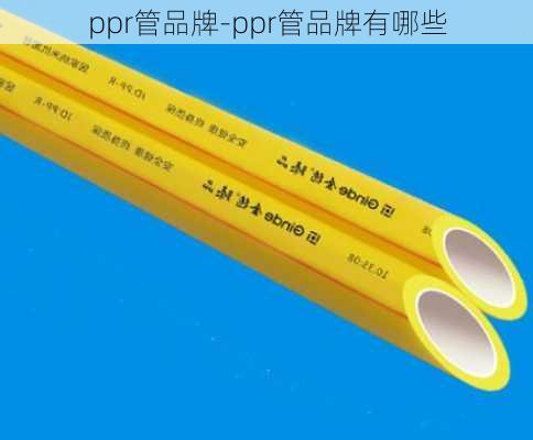 ppr管品牌-ppr管品牌有哪些