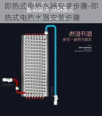 即熱式電熱水器安裝步驟-即熱式電熱水器安裝步驟