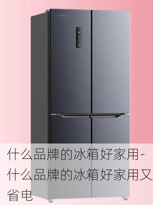 什么品牌的冰箱好家用-什么品牌的冰箱好家用又省電