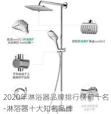 2020年淋浴器品牌排行榜前十名-淋浴器十大知名品牌