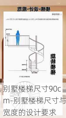 別墅樓梯尺寸90cm-別墅樓梯尺寸與寬度的設(shè)計(jì)要求