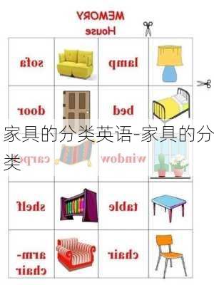 家具的分類英語(yǔ)-家具的分類