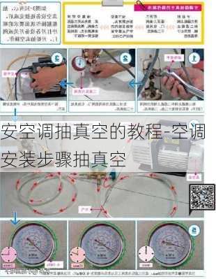 安空調(diào)抽真空的教程-空調(diào)安裝步驟抽真空