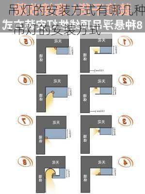 吊燈的安裝方式有哪幾種-吊燈的安裝方式